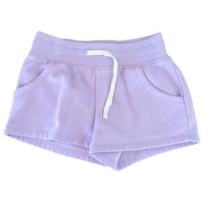 Cat Jack Toddler Girls Lavender Cloth Shorts Drawstring‎ Pockets Size S 6/7